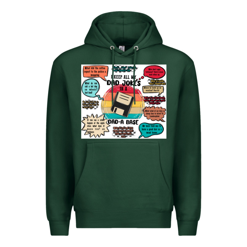 ı Keep All My Dad Jokes In A Dad A Base Premium Hoodie by MaliasSmallBusiness | Teevron