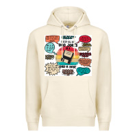 Tofu ı keep all my dad jokes in a dad a base Premium Hoodie - MaliasSmallBusiness