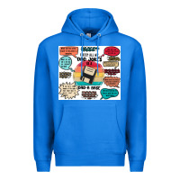 True Royal ı keep all my dad jokes in a dad a base Premium Hoodie - MaliasSmallBusiness