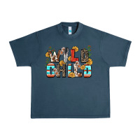 Midnight Navy wild child Urban Heavy Tee - Zillion Design Studio