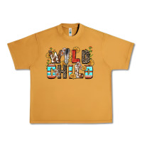 Peanut Butter wild child Urban Heavy Tee - Zillion Design Studio