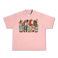 Salmon wild child Urban Heavy Tee - Zillion Design Studio