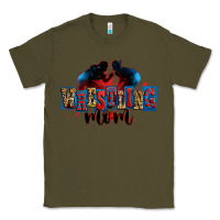 Army Green wrestling mom Classic Tee - Zillion Design Studio
