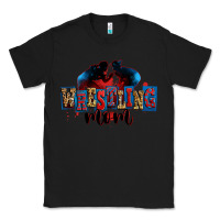 Black wrestling mom Classic Tee - Zillion Design Studio