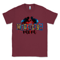 Burgundy wrestling mom Classic Tee - Zillion Design Studio