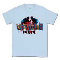 Dusty Blue wrestling mom Classic Tee - Zillion Design Studio