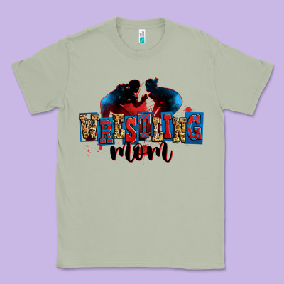 Wrestling Mom Classic Tee Designed By Zillion Design Studio