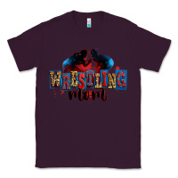 Plum wrestling mom Classic Tee - Zillion Design Studio