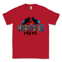 Red wrestling mom Classic Tee - Zillion Design Studio