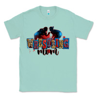 Seafoam wrestling mom Classic Tee - Zillion Design Studio
