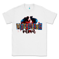 White wrestling mom Classic Tee - Zillion Design Studio