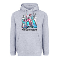 Heather Grey da dental assistant Heavyweight Hoodie - AdoDesignShop