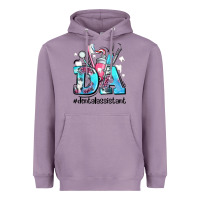 Lavender da dental assistant Heavyweight Hoodie - AdoDesignShop