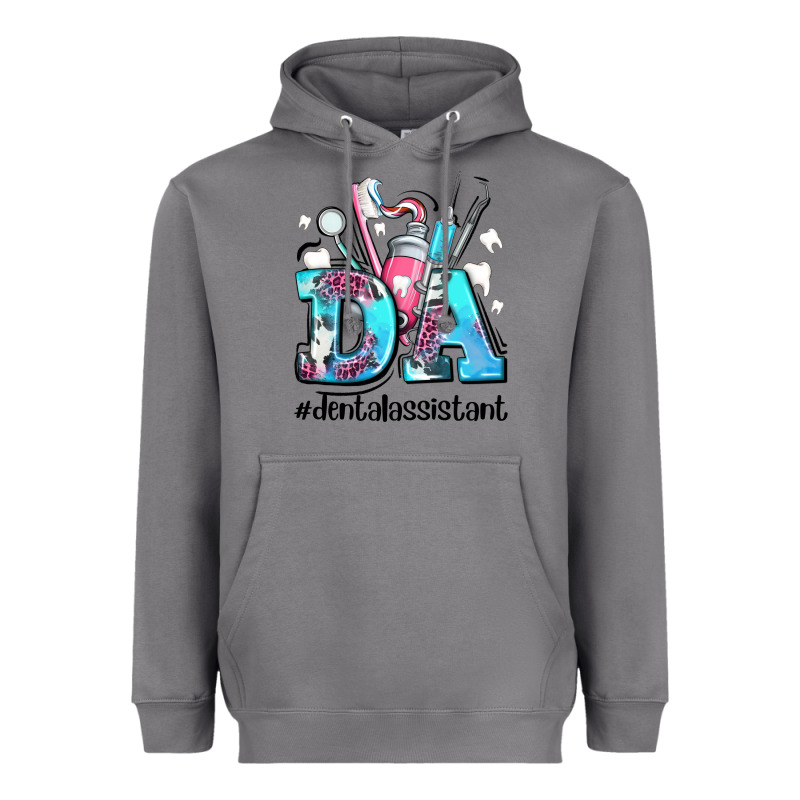 Da Dental Assistant Heavyweight Hoodie by AdoDesignShop | Teevron