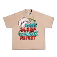Burro eat sleep baseball repeat Urban Heavy Tee - texasbilliewilder