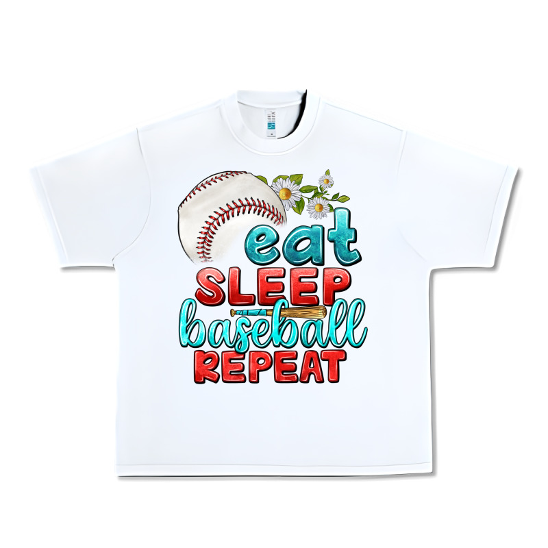 Eat Sleep Baseball Repeat Urban Heavy Tee by texasbilliewilder | Teevron