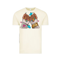 Vintage Arctic Afro woman nail art Vintage Tee - RanaPortraitStore