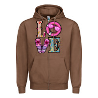 Chestnut love summer Zipper Hoodie - CowhideDigitalArt