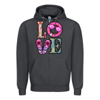 Smoke love summer Zipper Hoodie - CowhideDigitalArt