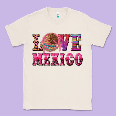 Love Mexico Classic Tee Designed By Cts Tumbler Store