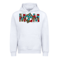 White Western Mom With Cross Urban Hoodie - BundleAndBundleShop