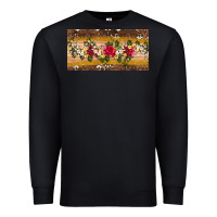 Black western  leopardfloral licanse plate Premium Sweatshirt - Artiststas