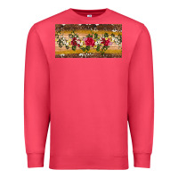 Cardinal western  leopardfloral licanse plate Premium Sweatshirt - Artiststas