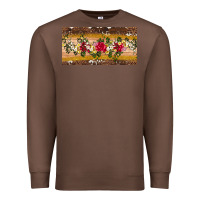 Chestnut western  leopardfloral licanse plate Premium Sweatshirt - Artiststas