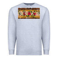 Heather Grey western  leopardfloral licanse plate Premium Sweatshirt - Artiststas