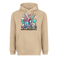 Mushroom d h dental hygienist Heavyweight Hoodie - AdoDesignShop