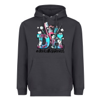 Smoke d h dental hygienist Heavyweight Hoodie - AdoDesignShop