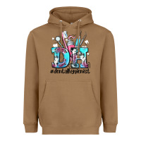 Toasted Coconut d h dental hygienist Heavyweight Hoodie - AdoDesignShop