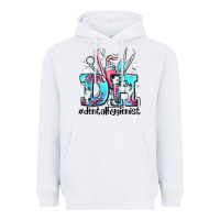 D H Dental Hygienist Heavyweight Hoodie | Teevron