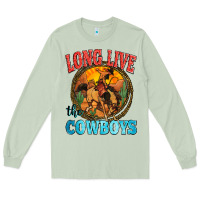 Matcha long live the cowboys Long Sleeve Tee - Zillion Design Studio