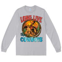 Moon Dust long live the cowboys Long Sleeve Tee - Zillion Design Studio