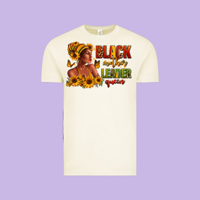 Vintage Tee Afro American black mother leader queen