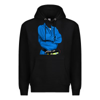 Black english cocker spaniel mechanic 2 Premium Hoodie - RanaPortraitStore