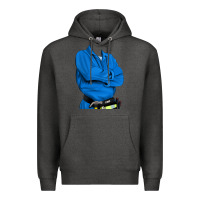 Charcoal Heather english cocker spaniel mechanic 2 Premium Hoodie - RanaPortraitStore