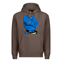 Coffee english cocker spaniel mechanic 2 Premium Hoodie - RanaPortraitStore