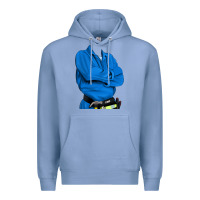 Colony Blue english cocker spaniel mechanic 2 Premium Hoodie - RanaPortraitStore