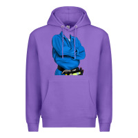 Purple english cocker spaniel mechanic 2 Premium Hoodie - RanaPortraitStore