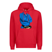Red english cocker spaniel mechanic 2 Premium Hoodie - RanaPortraitStore