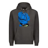 Smoke english cocker spaniel mechanic 2 Premium Hoodie - RanaPortraitStore