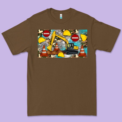 Excavator Sippy Premium Tee Designed By Artiststas