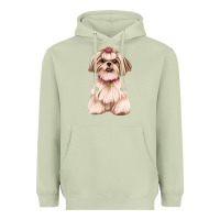 Matcha shih tzu Heavyweight Hoodie - Artiststas