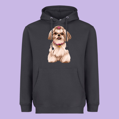 Shih Tzu Heavyweight Hoodie Designed By Artiststas