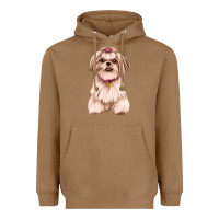 Toasted Coconut shih tzu Heavyweight Hoodie - Artiststas