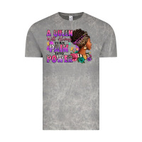 Cloud Rock A queen will always turn pain into power Vintage Tee - RanaPortraitStore