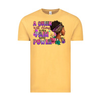 Vintage Mustard A queen will always turn pain into power Vintage Tee - RanaPortraitStore