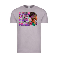A Queen Will Always Turn Pain Into Power Vintage Tee | Teevron